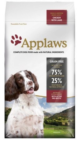 Applaws Adult Dog Small & Medium Breed Kurczak z jagnięciną 2kg
