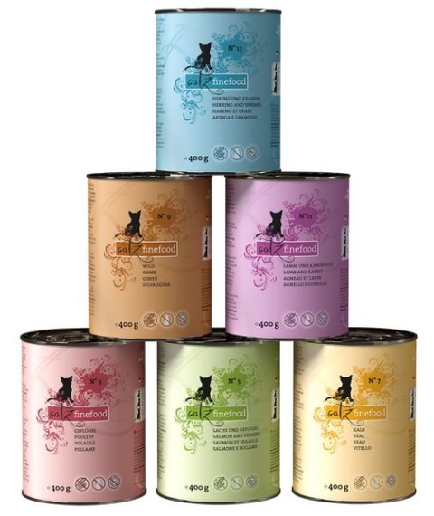 Catz Finefood Classic Collection I puszki multipack N.03-13 6x400g Catz Finefood Classic Collection I puszki multipack N.03-13 6x400g