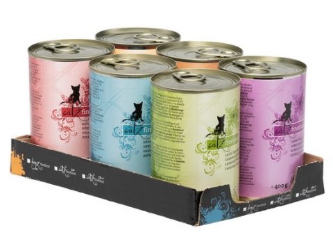 Catz Finefood Classic Collection I puszki multipack N.03-13 6x400g Catz Finefood Classic Collection I puszki multipack N.03-13 6x400g