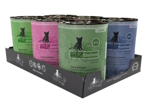 Catz Finefood Classic Collection I puszki multipack N.03-13 6x400g Catz Finefood Classic Collection I puszki multipack N.03-13 6x400g