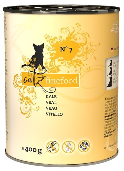 Catz Finefood Classic N.07 Wołowina i cielęcina puszka 400g Catz Finefood Classic N.07 Wołowina i cielęcina puszka 400g