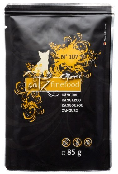 Catz Finefood Purrrr N.107 Kangur saszetka 85g Catz Finefood Purrrr N.107 Kangur saszetka 85g