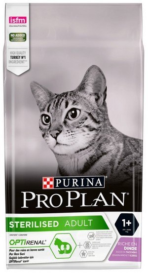 Purina Pro Plan Cat Sterilised Renal Adult Indyk 400g Purina Pro Plan Cat Sterilised Renal Adult Indyk 400g