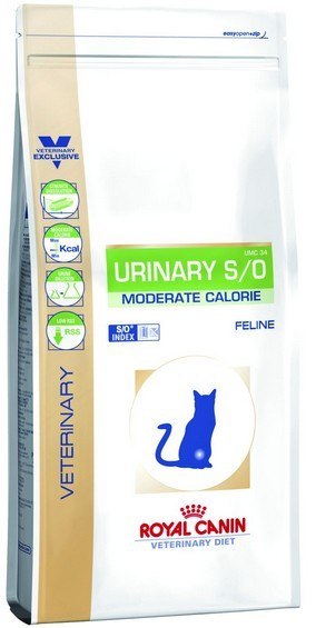 Royal Canin Veterinary Diet Feline Urinary S/O Moderate Calorie 3,5kg Royal Canin Veterinary Diet Feline Urinary S/O Moderate Calorie 3,5kg