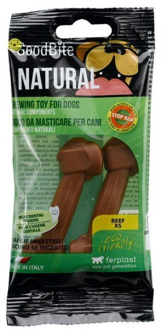 Ferplast GoodBite Natural SinglePack Wołowina 2szt XS 15g Ferplast GoodBite Natural SinglePack Wołowina 2szt XS 15g