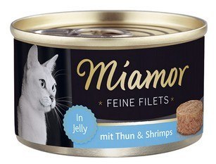 Miamor Feine Filets Dose Thunfisch & Shrimps - tuńczyk i krewetki 100g Miamor Feine Filets Dose Thunfisch & Shrimps - tuńczyk i krewetki 100g