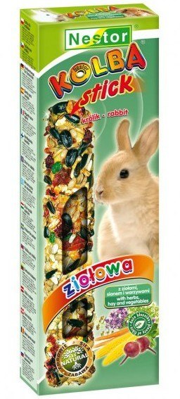 Nestor Kolba Królik zioła, siano i warzywa 2szt Nestor Kolba Królik zioła, siano i warzywa 2szt