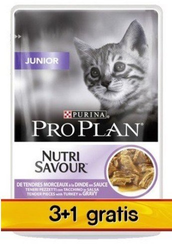 Purina Pro Plan Cat Kitten saszetka 4x85g 3+1 gratis Purina Pro Plan Cat Kitten saszetka 4x85g 3+1 gratis