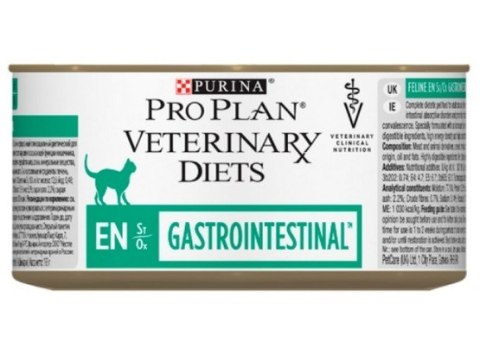 Purina Veterinary Diets Gastrointestinal EN Feline puszka 195g Purina Veterinary Diets Gastrointestinal EN Feline puszka 195g