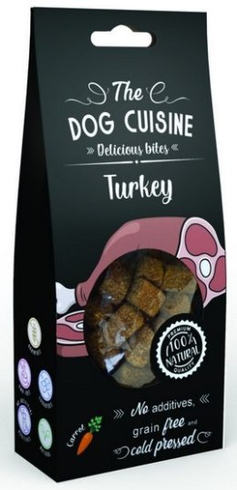 The Dog Cuisine Delicious Bites Turkey & Carrot 100g