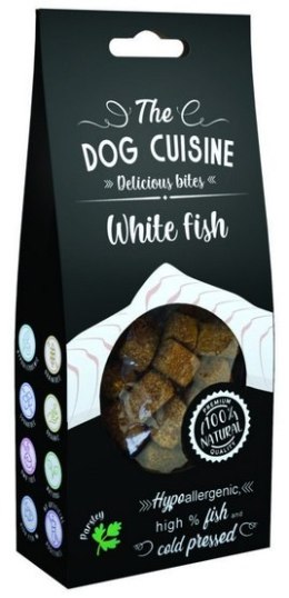 The Dog Cuisine Delicious Bites White Fish & Parsley 100g