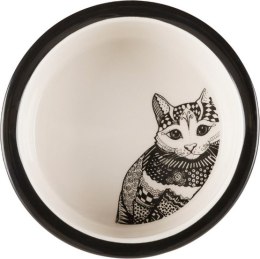 Trixie Miska ceramiczna Zetangle dla kota 0,3L [25120]