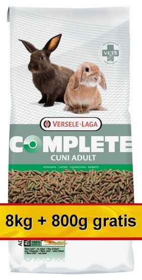 Versele-Laga Cuni Complete pokarm dla królika 8kg + 800g gratis
