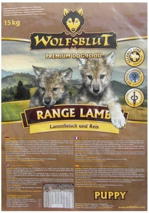 Wolfsblut Dog Range Lamb Puppy - jagnięcina i ryż 2kg