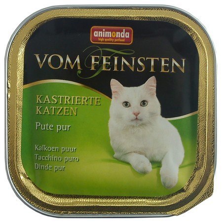 Animonda vom Feinsten Castrated Cats z Indykiem tacka 100g Animonda vom Feinsten Castrated Cats z Indykiem tacka 100g