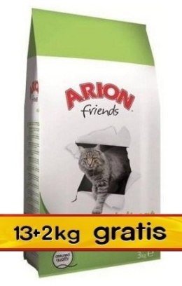 Arion Cat Friends Adult 15kg (13+2kg gratis)