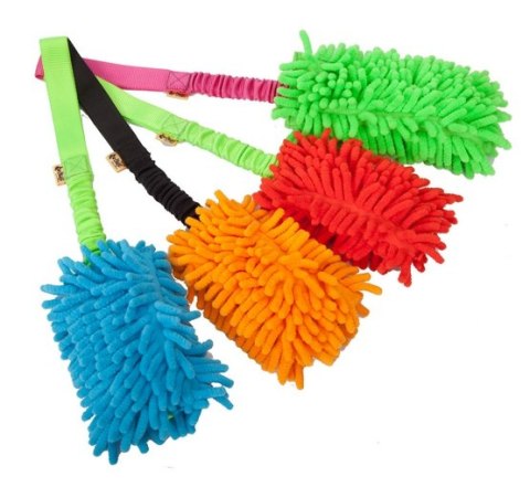 Dingo Zabawka dla psa - Szarpak Mop z uchwytem bungee 40cm Dingo Zabawka dla psa - Szarpak Mop z uchwytem bungee 40cm