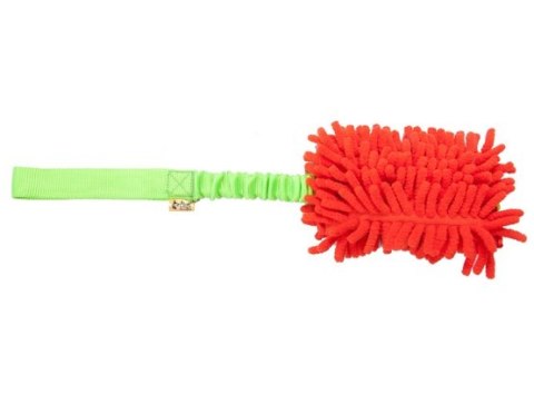 Dingo Zabawka dla psa - Szarpak Mop z uchwytem bungee 40cm Dingo Zabawka dla psa - Szarpak Mop z uchwytem bungee 40cm