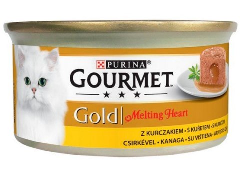 Gourmet Gold Melting Heart Kurczak 85g Gourmet Gold Melting Heart Kurczak 85g