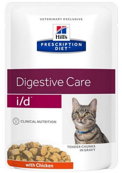 Hill's Prescription Diet i/d Feline Kurczak saszetka 85g Hill's Prescription Diet i/d Feline Kurczak saszetka 85g
