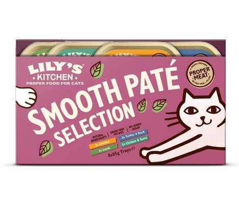 Lily's Kitchen Kot Multipack Everyday Favourites Trays 8x85g Lily's Kitchen Kot Multipack Everyday Favourites Trays 8x85g