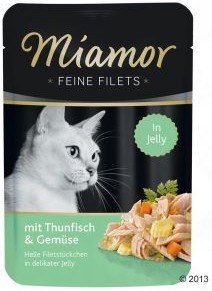 Miamor Feine Filets Tuńczyk & Warzywa saszetka 100g Miamor Feine Filets Tuńczyk & Warzywa saszetka 100g