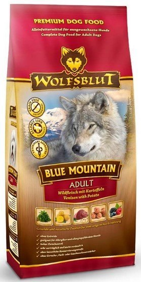 Wolfsblut Dog Blue Mountain dziczyzna i owoce leśne 12,5kg