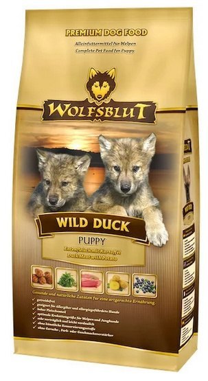Wolfsblut Dog Wild Duck Puppy kaczka i bataty 12,5kg