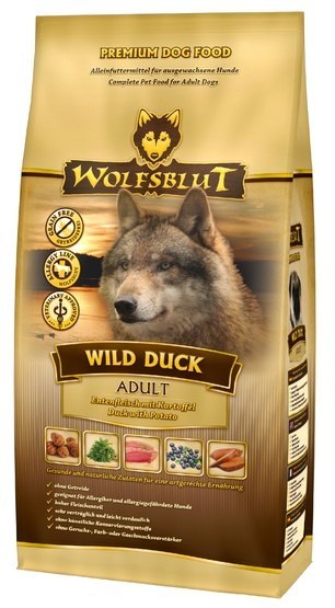 Wolfsblut Dog Wild Duck kaczka i bataty 12,5kg
