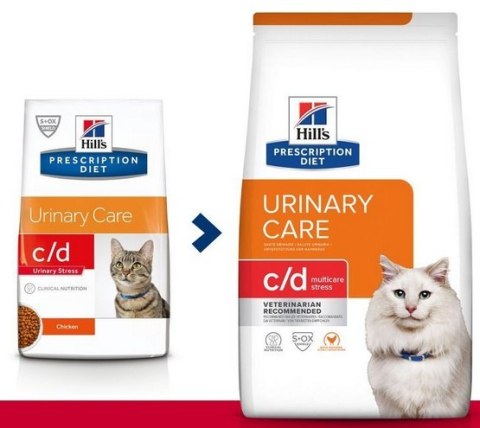 Hill's Prescription Diet c/d Feline Urinary Stress 4kg Hill's Prescription Diet c/d Feline Urinary Stress 4kg