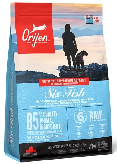 Orijen Adult 6 Fresh Fish 2kg Orijen Adult 6 Fresh Fish 2kg