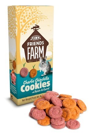 Supreme Petfoods Tiny Friends Farm Charlie Chinchilla Cookies 120g Supreme Petfoods Tiny Friends Farm Charlie Chinchilla Cookies 120g