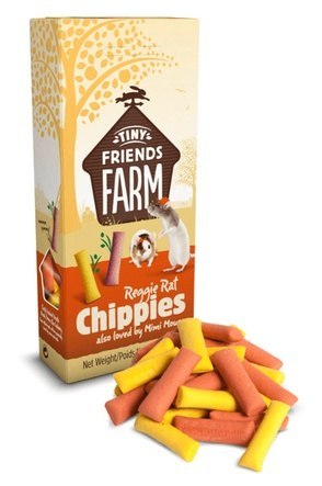 Supreme Petfoods Tiny Friends Farm Reggie Rat & Mimi Mouse Chippies 120g Supreme Petfoods Tiny Friends Farm Reggie Rat & Mimi Mouse Chippies 120g