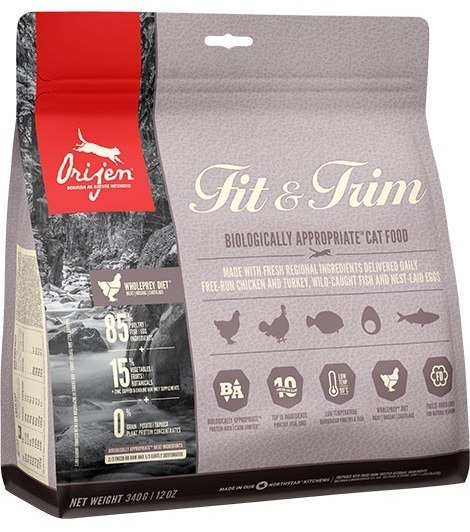 Orijen Cat Fit & Trim 340g Orijen Cat Fit & Trim 340g