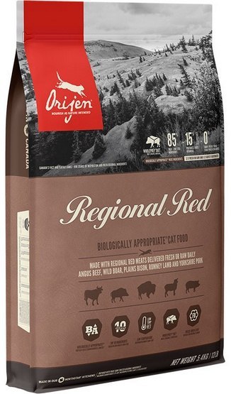 Orijen Regional Red Cat 5,4kg Orijen Regional Red Cat 5,4kg