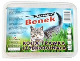 Super Benek Trawka szybkorosnąca dla kota 150g