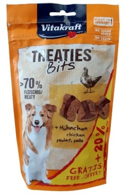 Vitakraft Dog Treaties Bits - Smaczne Kawałki - kurczak +20% gratis 144g [2331131.01]