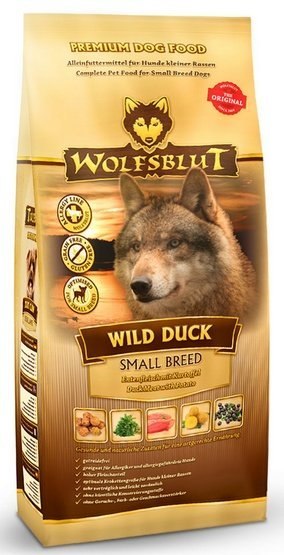 Wolfsblut Dog Wild Duck Small kaczka i bataty 7,5kg