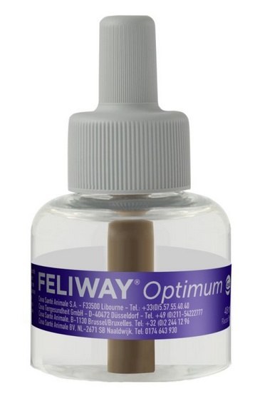 Feliway Optimum - kocie feromony Wkład uzupełniający 48ml (30 dni)