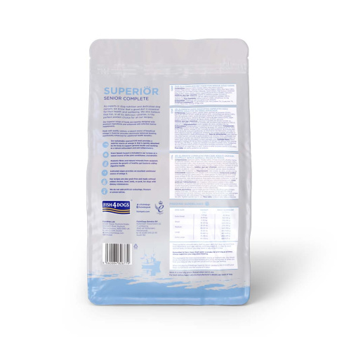 Fish4Dogs Superior Senior Salmon Small 1,5kg Fish4Dogs Superior Senior Salmon Small 1,5kg