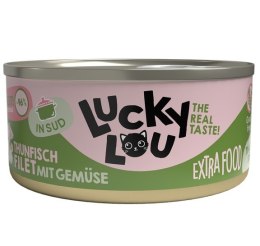 Lucky Lou Extrafood Tuńczyk & Warzywa w bulionie puszka 70g