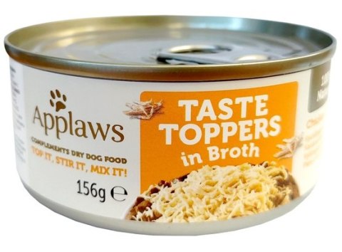 Applaws Dog Taste Toppers puszka z kurczakiem 156g Applaws Dog Taste Toppers puszka z kurczakiem 156g