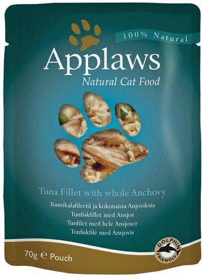 Applaws saszetka dla kota Tuńczyk, Anchois i Wodorosty 70g Applaws saszetka dla kota Tuńczyk, Anchois i Wodorosty 70g
