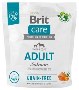 Brit Care Grain Free Adult Small & Medium Salmon 1kg