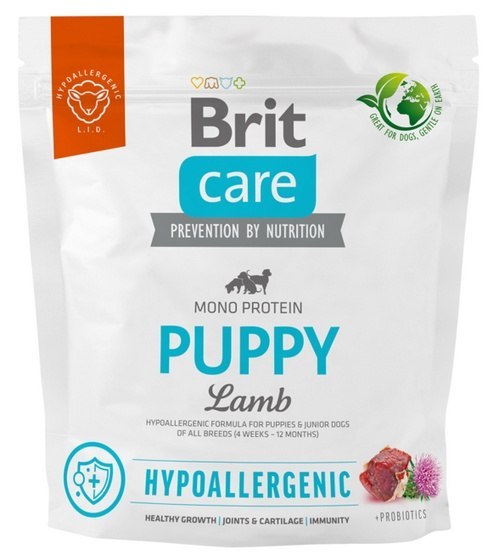 Brit Care Hypoallergenic Puppy Lamb 1kg