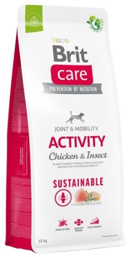 Brit Care Sustainable Activity Chicken & Insect 12kg [ważność do 06.06.2024]