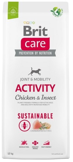 Brit Care Sustainable Activity Chicken & Insect 12kg [ważność do 06.06.2024]