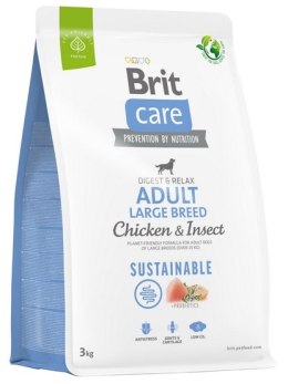 Brit Care Sustainable Large Breed Chicken & Insect 3kg