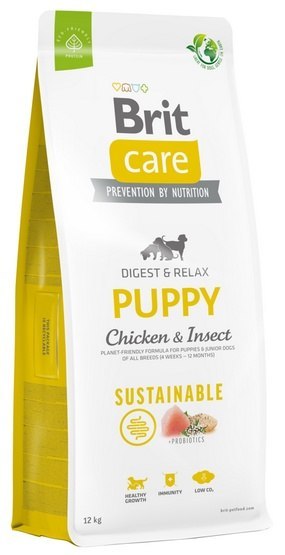 Brit Care Sustainable Puppy Chicken & Insect 12kg