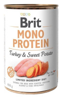 Brit Mono Protein Turkey & Sweet Potato puszka 6x400g